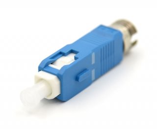 SC Male FC Female 9/125 Hybrid Adapter