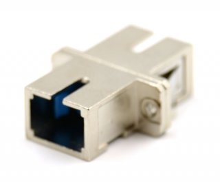 SC Simplex Metal Adapter with Flange