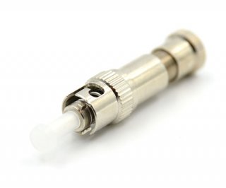 ST Male SMA Female 625/125 Hybrid Adapter