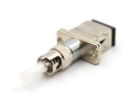 ST Male SC Female 625/125 Hybrid Adapter