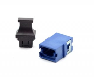 Blue MTP Adapter SC Footprint Reduced Flange