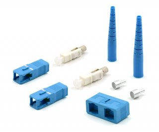 SC Singlemode Duplex 2mm Epoxy Connector Kit