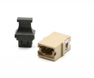 Beige MTP Adapter SC Footprint Reduced Flange