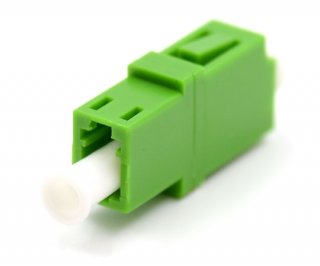 LC Simplex Green Adapter without Flange