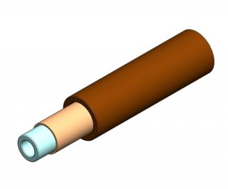 3mm Simplex Furcation Tubing for 900m Brown