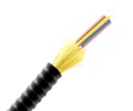 6 Fiber Armored Indoor / Outdoor Cable OM3 OFNR