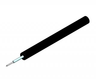 09mm Tight Buffer Multimode OM3 Cable Black
