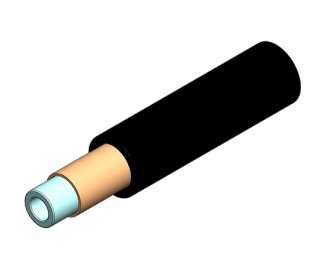 3mm Simplex Furcation Tubing for 900m Black