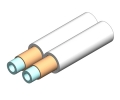 2mm Duplex Furcation Tubing for 900m White
