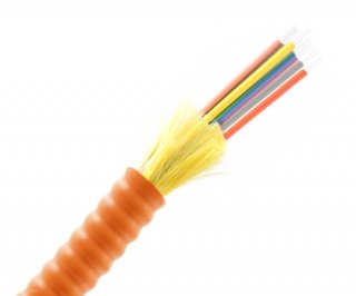 8 Fiber Armored Distribution Cable OM1 OFNP