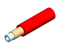 2mm Simplex Furcation Tubing for 900m Red