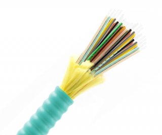 72 Fiber Armored Distribution Cable OM3 OFNP