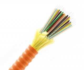 72 Fiber Armored Distribution Cable OM1 OFNR