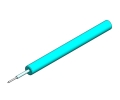09mm Tight Buffer Multimode OM3 Cable Aqua