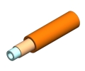 3mm Simplex Furcation Tubing for 900m Orange