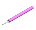 09mm Tight Buffer Multimode OM3 Cable Pink