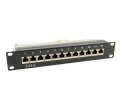 Cat6 12 Port Shielded 10 Copper Patch Panel