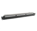 Cat6 24 Port Unshielded 1U Copper Patch Panel Krone IDC