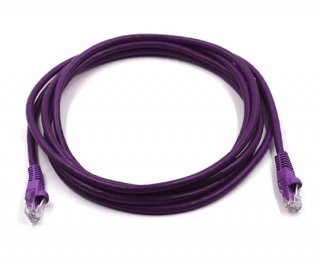 05ft Cat5e 350MHz UTP Ethernet Purple
