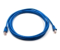 2ft Cat5e 350MHz UTP Ethernet Blue