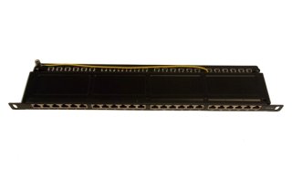 Cat6A 24 Port Shielded FTP 05U Copper Patch Panel