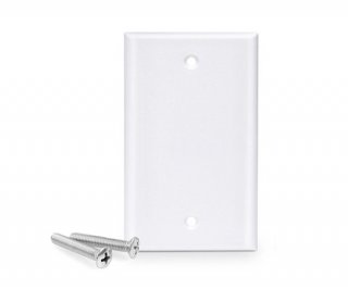 Blank Keystone Wall Plate Single Gang