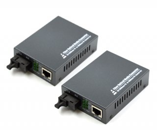 1 Fiber Ethernet Converter BIDI WDM SC 60km