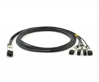 Generic QSFP4SFP10GDAC3M Compatible 40G QSFP to SFP DAC Cable