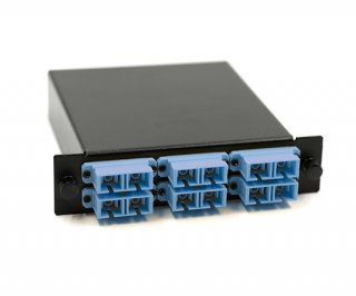 12 Fiber MTP Cassette OS2 SC to MTP Std Female
