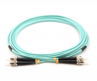 1m ST to ST Duplex OM3 Multimode Patch Cable