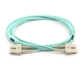 2m SC to SC Duplex OM3 Armored Fiber Cable
