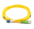 3m LC to FC/APC Duplex Singlemode Patch Cable