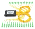 1x32 PLC Fiber Optic Splitter in ABS Box  1x32 PLC Fiber Optic Splitter in ABS Box