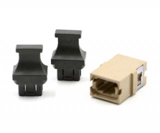 Beige MTP Adapter Std Footprint Reduced Flange
