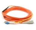 25m LC to SC Duplex OM1 Mode Conditioning Cable