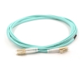 10m LC to LC Duplex OM3 Armored Fiber Cable