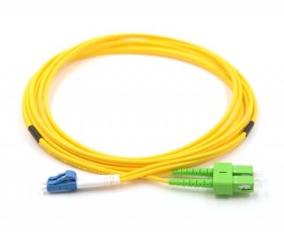 4m LC to SC/APC Duplex Singlemode Patch Cable