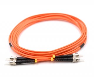 10m ST to ST Duplex 625 Armored Fiber Cable