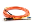 2m ST to LC Duplex OM1 Mode Conditioning Cable