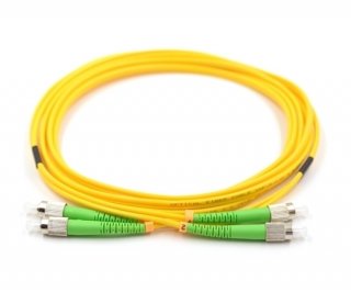 10m FC/APC to FC/APC Duplex Singlemode Patch Cable