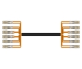 12 Fiber Multimode OM1 Custom Indoor/Outdoor Fiber Cable Assembly