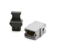 Gray MTP Adapter SC Footprint Reduced Flange  Gray MTP Adapter SC Footprint Reduced Flange
