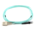 10m SC to MTRJ Duplex OM3 Multimode Patch Cable