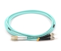 5m LC to ST Duplex OM3 Multimode Patch Cable