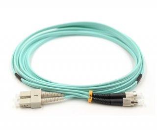 7m SC to FC Duplex OM3 Multimode Patch Cable