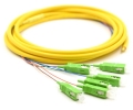 3m 6 Fiber SC/APC Pigtail Singlemode OS2