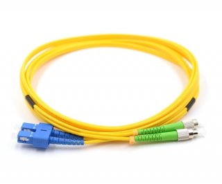 20m SC to FC/APC Duplex Singlemode Patch Cable