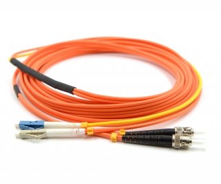 10m LC to ST Duplex OM1 Mode Conditioning Cable