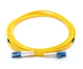 1m LC to LC Duplex Singlemode Armored Fiber Cable