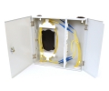 24 Adapter Slot Indoor Wall Mount Box 2 Doors